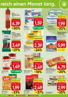 Spar Monatssparer - Kärnten gültig ab 24.07.2025 | Seite: 3 | Produkte: Salz, Wurst, Käse, Salami