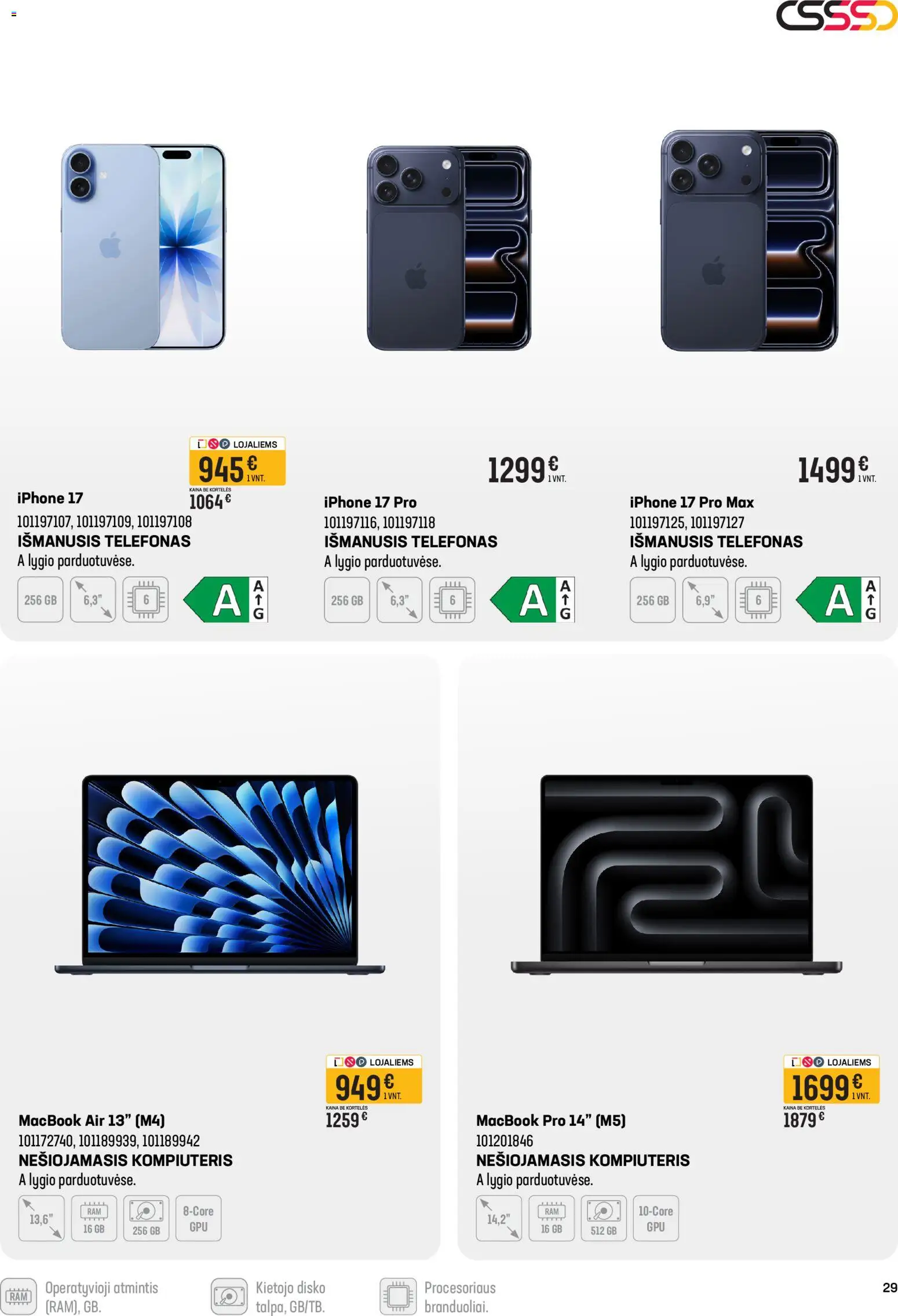 Senukai akcijos nuo 02.04.2026 | Puslapis: 28 | Prekių: Telefonas, Išmanusis telefonas, Kompiuteris