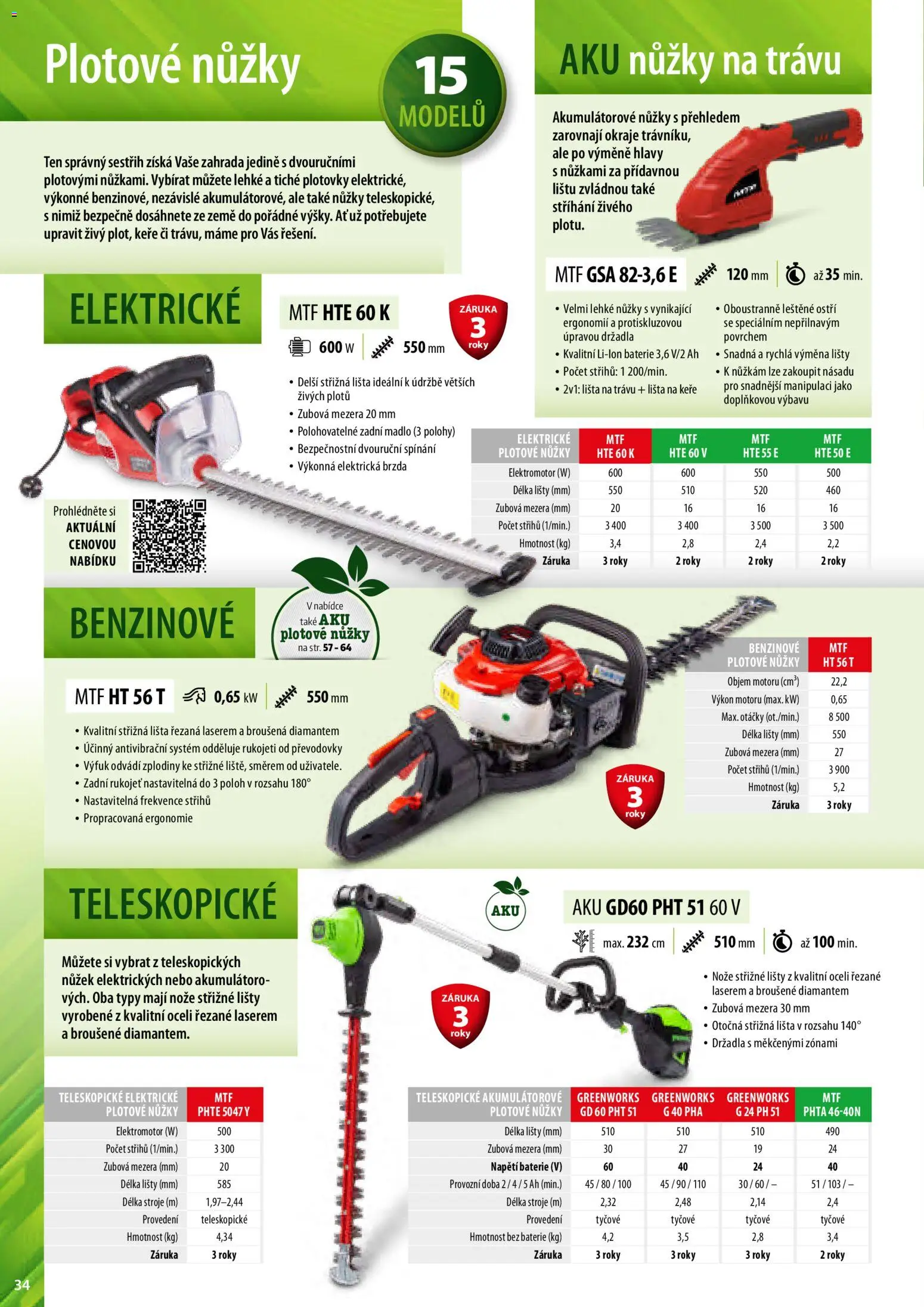 Mountfield katalog od 02.04.2026 | Strana: 34 | Produkty: Zahrada, Nůžky, Nůžky na trávu, Madlo