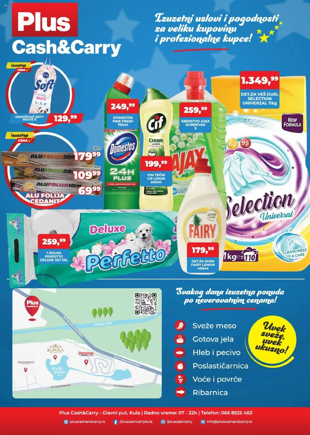 Plus Cash & Carry katalog - važi od 01.08.2025 | Strana: 4 | Proizvode: Hleb, Pecivo, Limun, Ajax