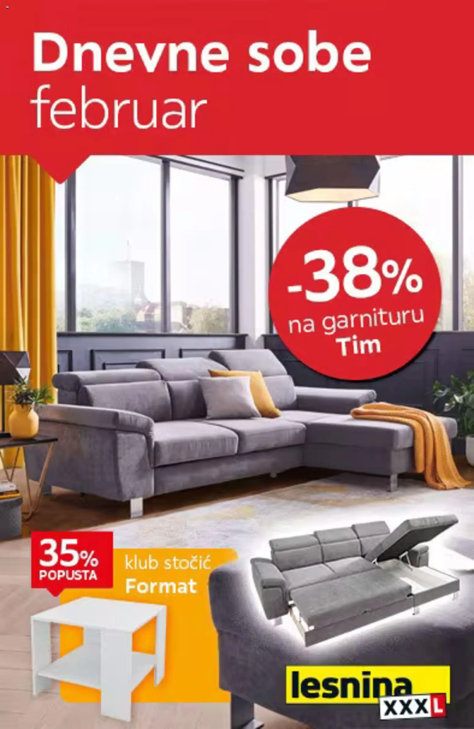 Lesnina XXXL katalog - važi od 02.02.2026 | Strana: 1