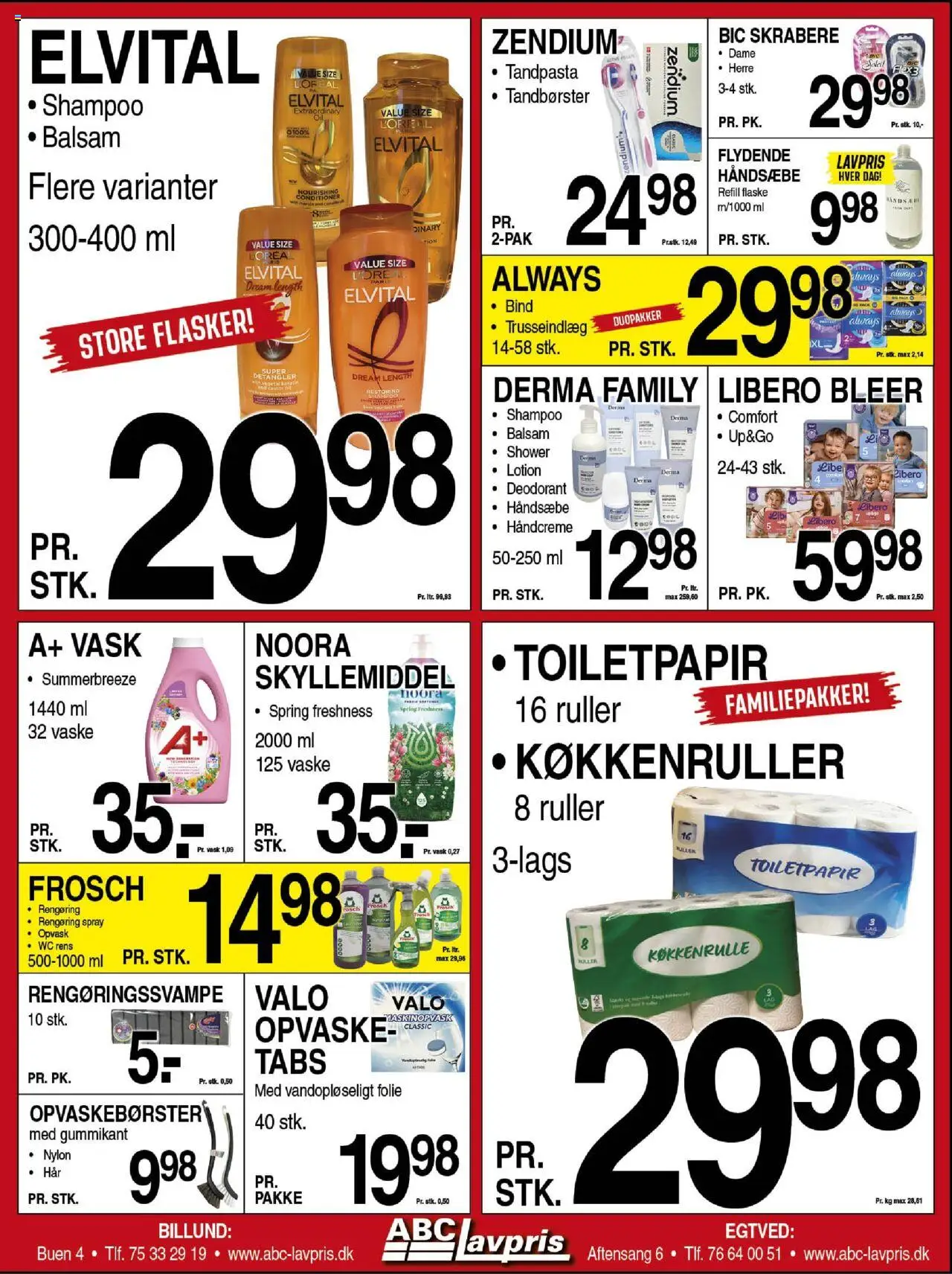 Abc Lavpris Tilbudsavis gyldig fra 18.06.2025 | Side: 8 | Produkter: Balsam, Håndcreme, Toilet, Tablets