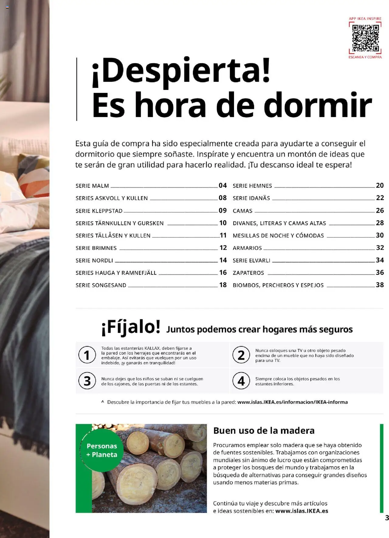 Catálogo IKEA Muebles para el dormitorio │ válido desde el 04.02.2025 | Página: 3 | Productos: Té, Muebles
