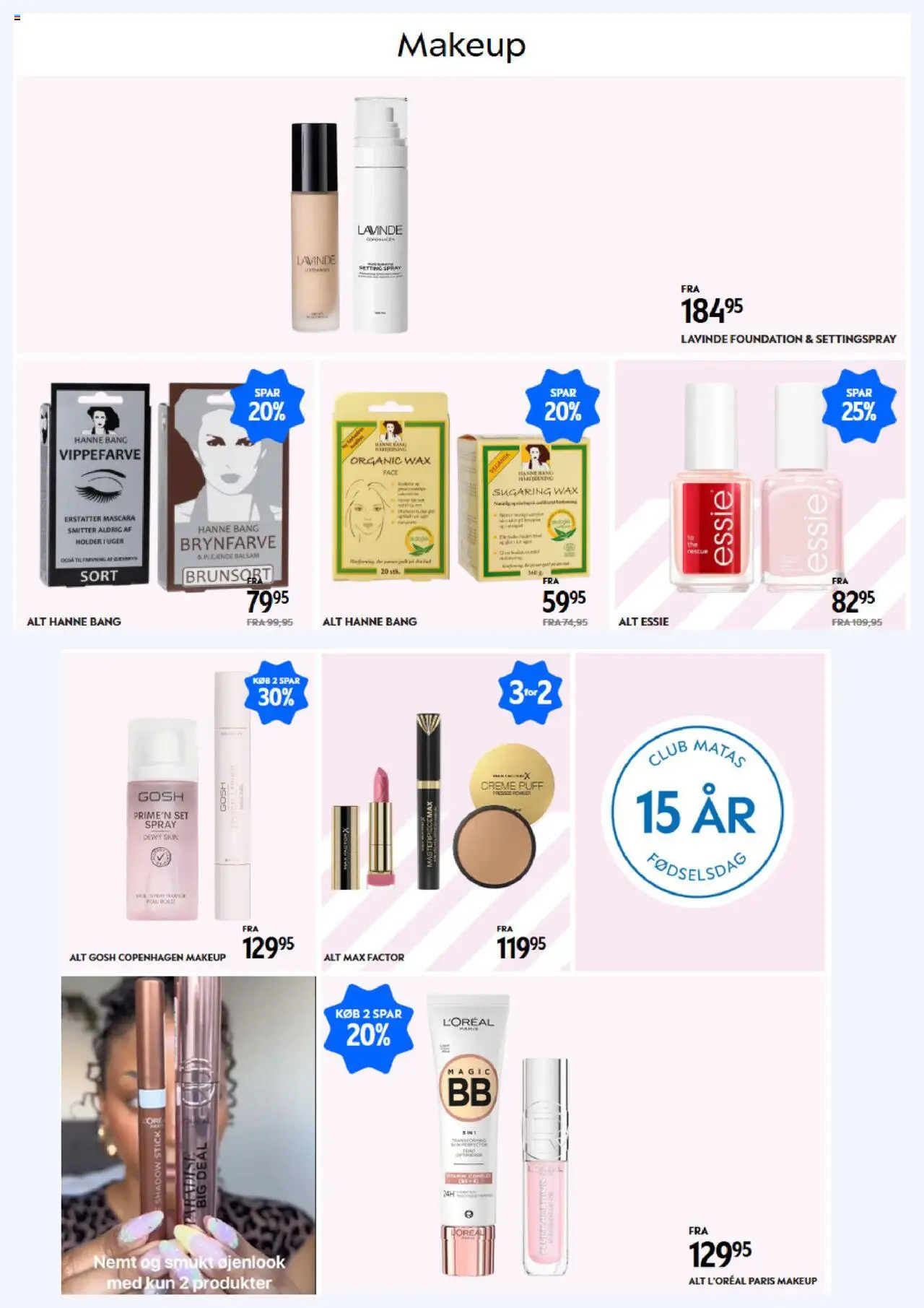Matas tilbudsavis – gyldig fra 04.09.2025 | Side: 5 | Produkter: Makeup, Mascara, Balsam, Creme