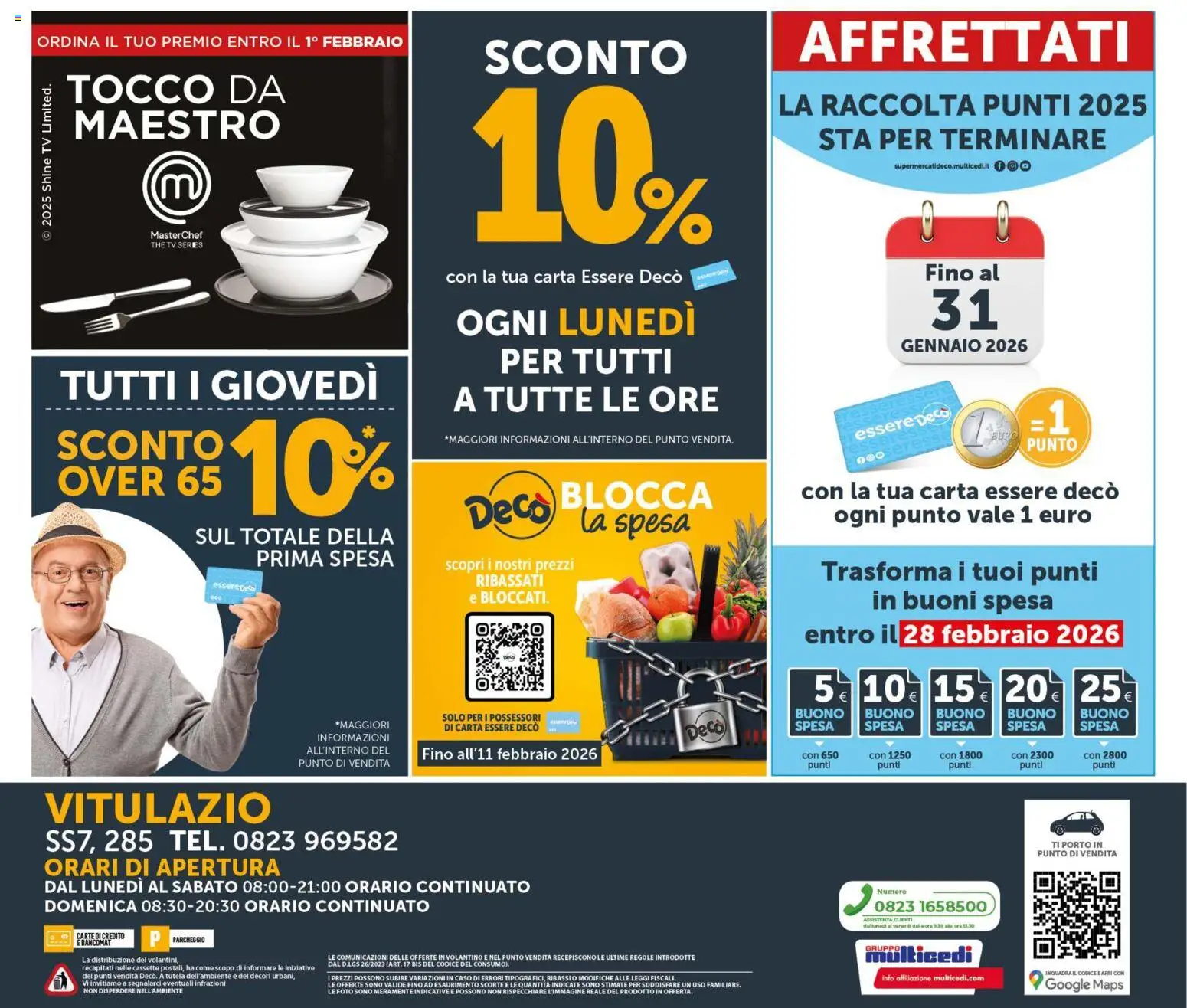 Volantino Decò del 20.01.2026 | Pagina: 20 | Prodotti: The, TV