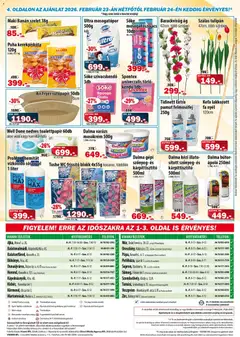 Vianni Akciós újság - amely érvényes a következő dátumtól: 11.02.2026 | Oldal: 4