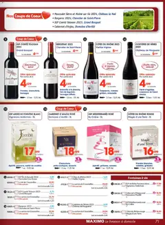 Maximo - Prévisualisation de Maximo catalogue epicerie valide à partir de 24.12.2025 | Page: 71 | Produits: Chorizo, Buffet, Entrecôte, Vin