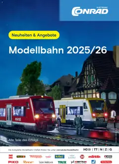 Conrad  Modellbahn Katalog gültig ab dem 25.08.2025