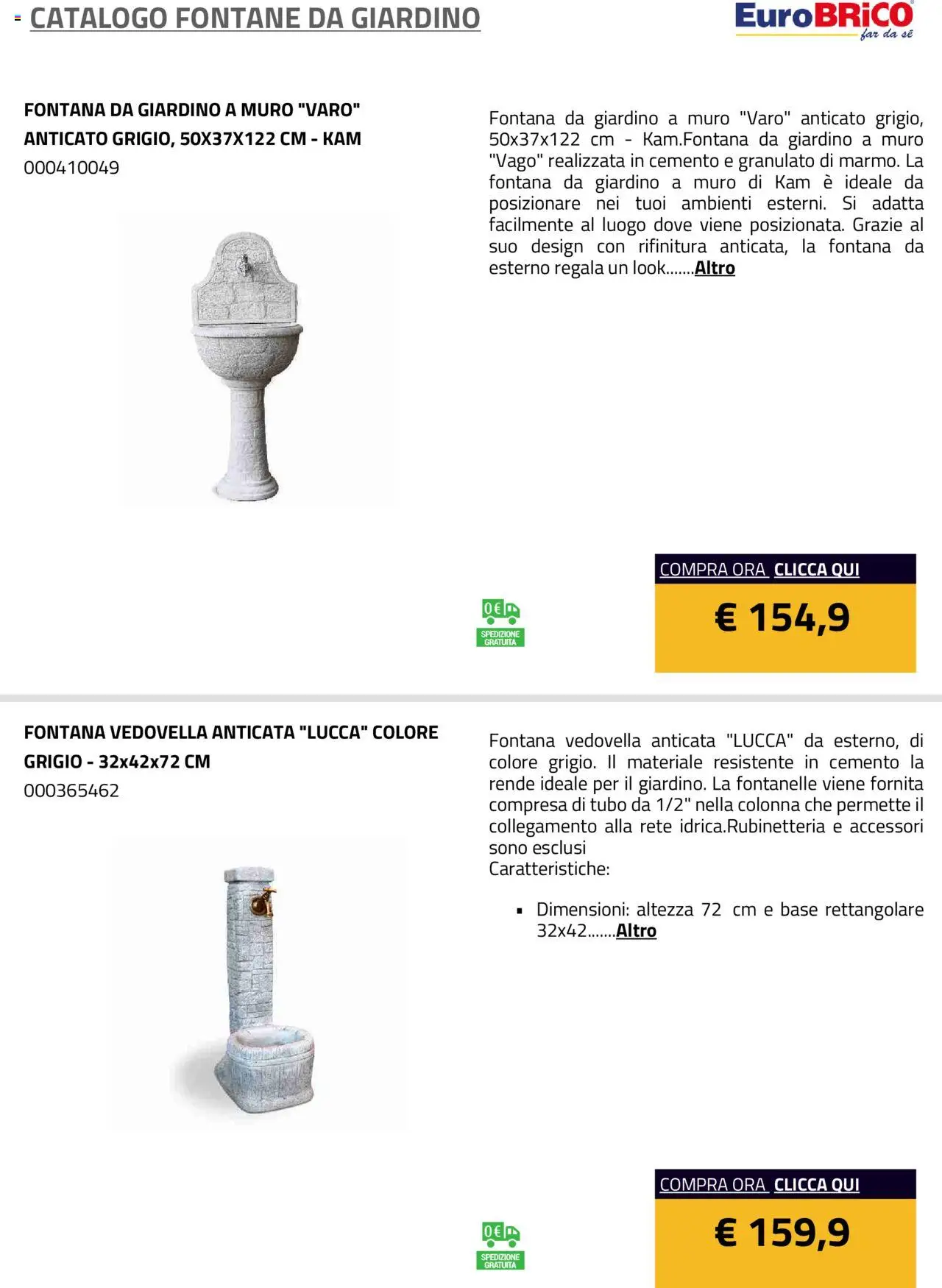 Volantino Eurobrico del 23.07.2025 | Pagina: 13 | Prodotti: Tubo