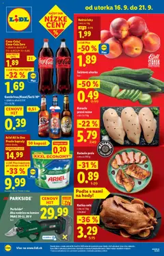 Lidl leták platný od 16.09.2025