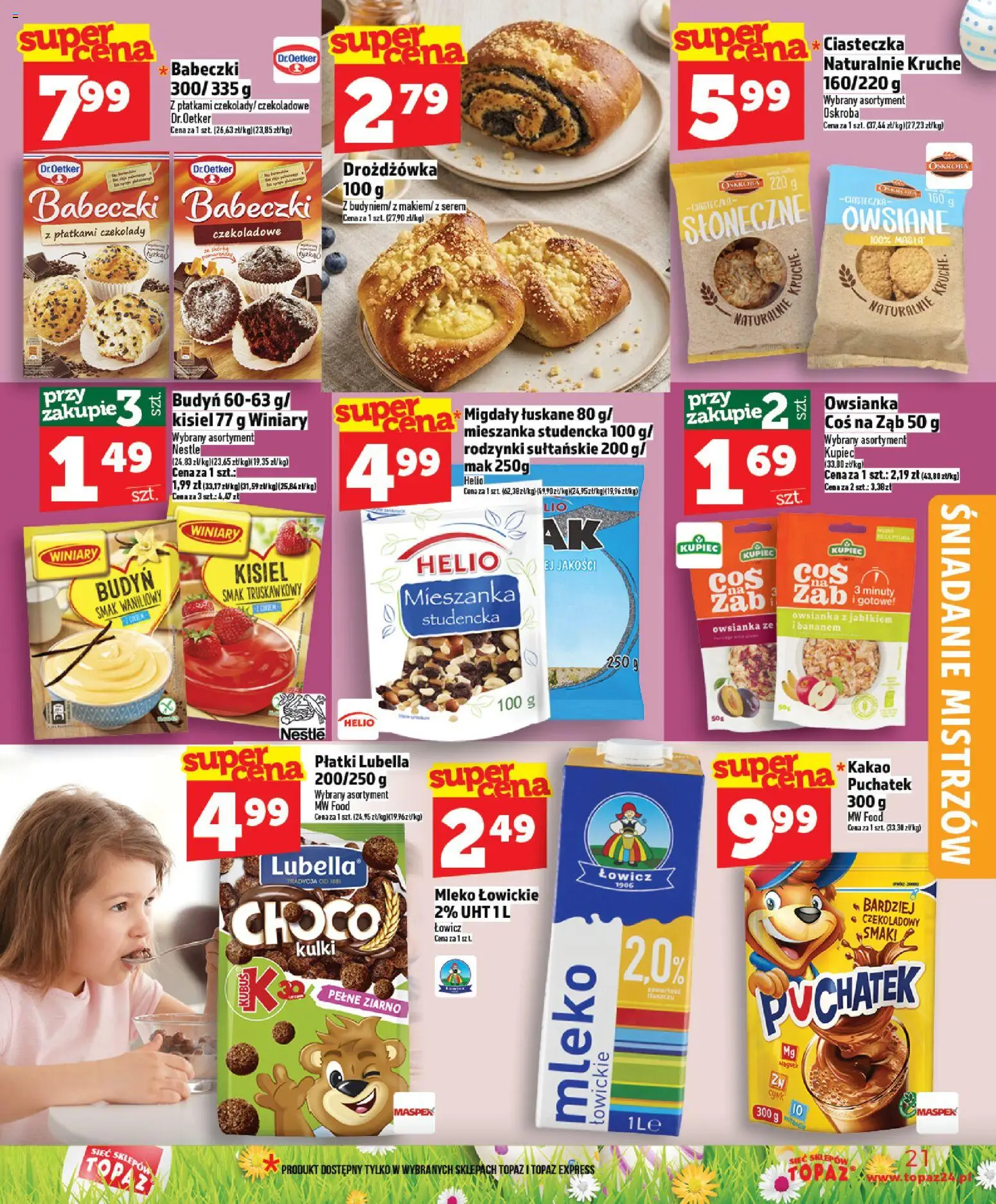 Topaz gazetka - Ceny małe na stałe od 19.03.2026 | Strona: 21