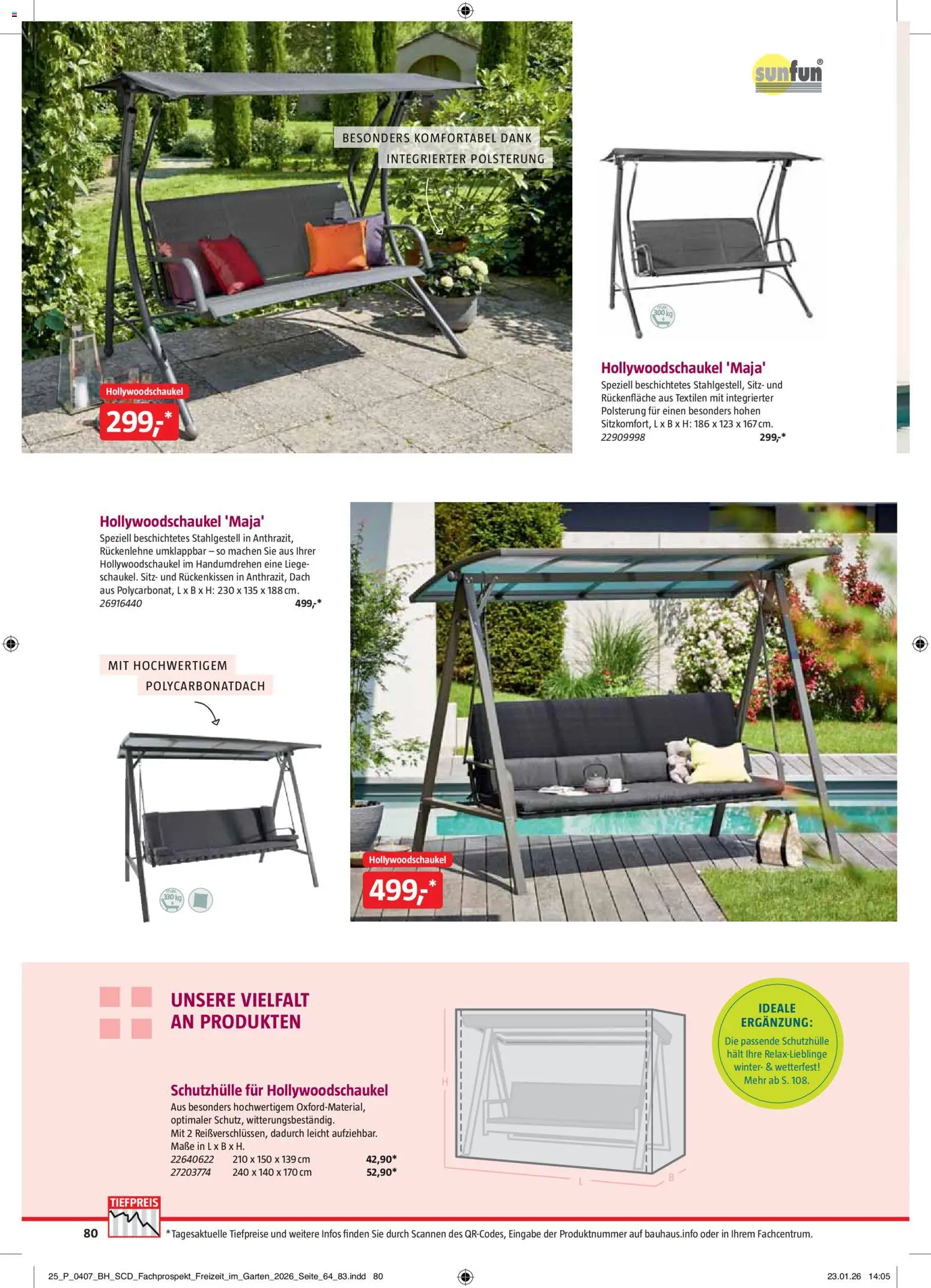 Bauhaus Freizeit im Garten gültig ab 01.05.2026 | Seite: 80