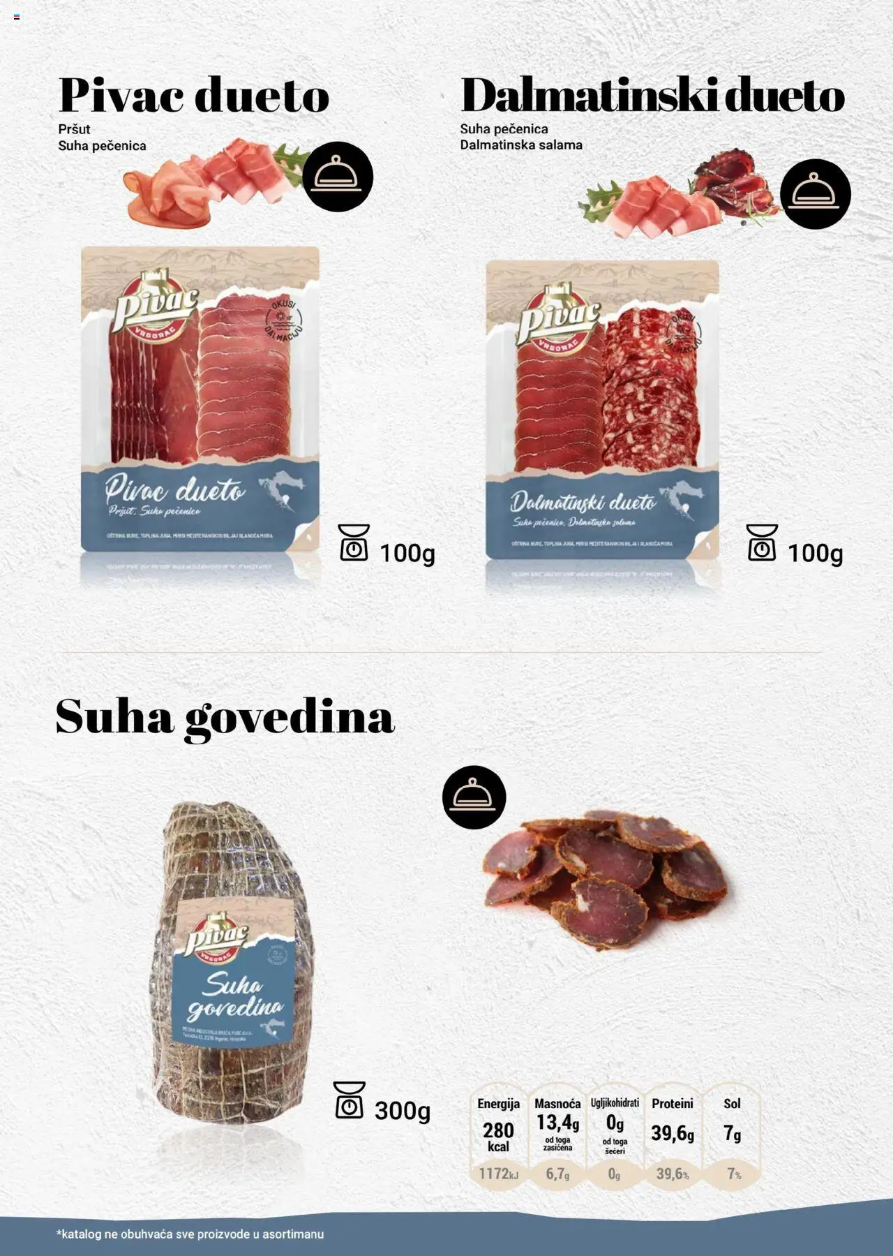 Pivac katalog | vrijedi od 01.12.2024 | Stranica: 6 | Proizvodi: Salama, Pršut, Govedina