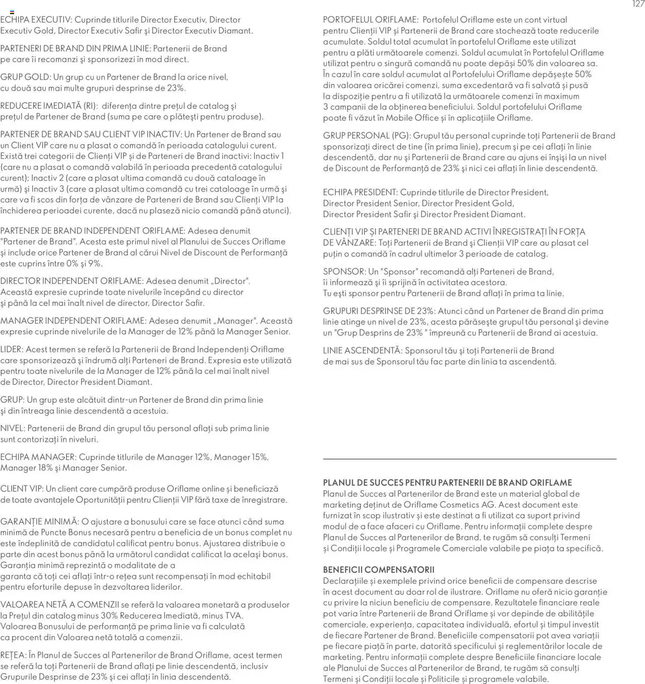 Noul catalog Oriflame – valabil de la 09.07.2024 | Pagină: 127