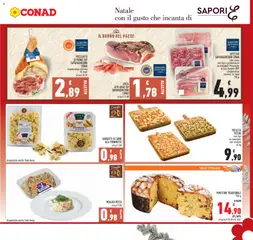 Anteprima del volantino FOCACCIA TOSSINI, vari tipi un esempio: con verdure al kg valido a partire dal 15.12.2025 | Pagina: 11 | Prodotti: Focaccia, Verdure, Prosciutto, Insalata russa