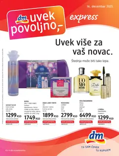 DM Drogerie ekspres katalog - pregled DM Drogerie kataloga - važi od 01.12.2025
