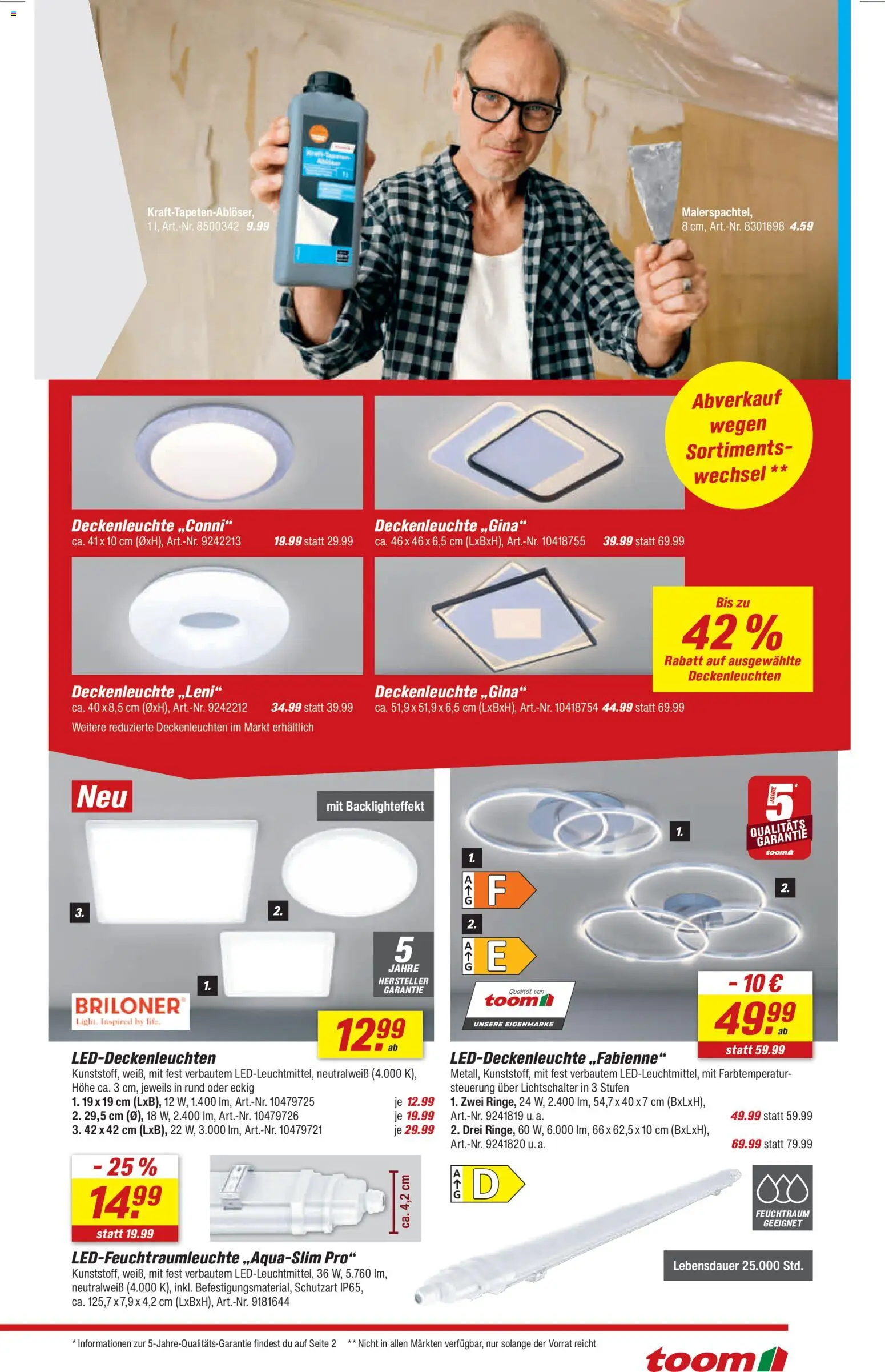 Toom Baumarkt Prospekt 	 – gültig ab 24.01.2026 | Seite: 9