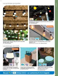 Castorama - Prévisualisation de Castorama catalogue valide à partir de 26.02.2026 | Page: 25 | Produits: Guirlande lumineuse, Guirlande solaire, Portable, Lampe