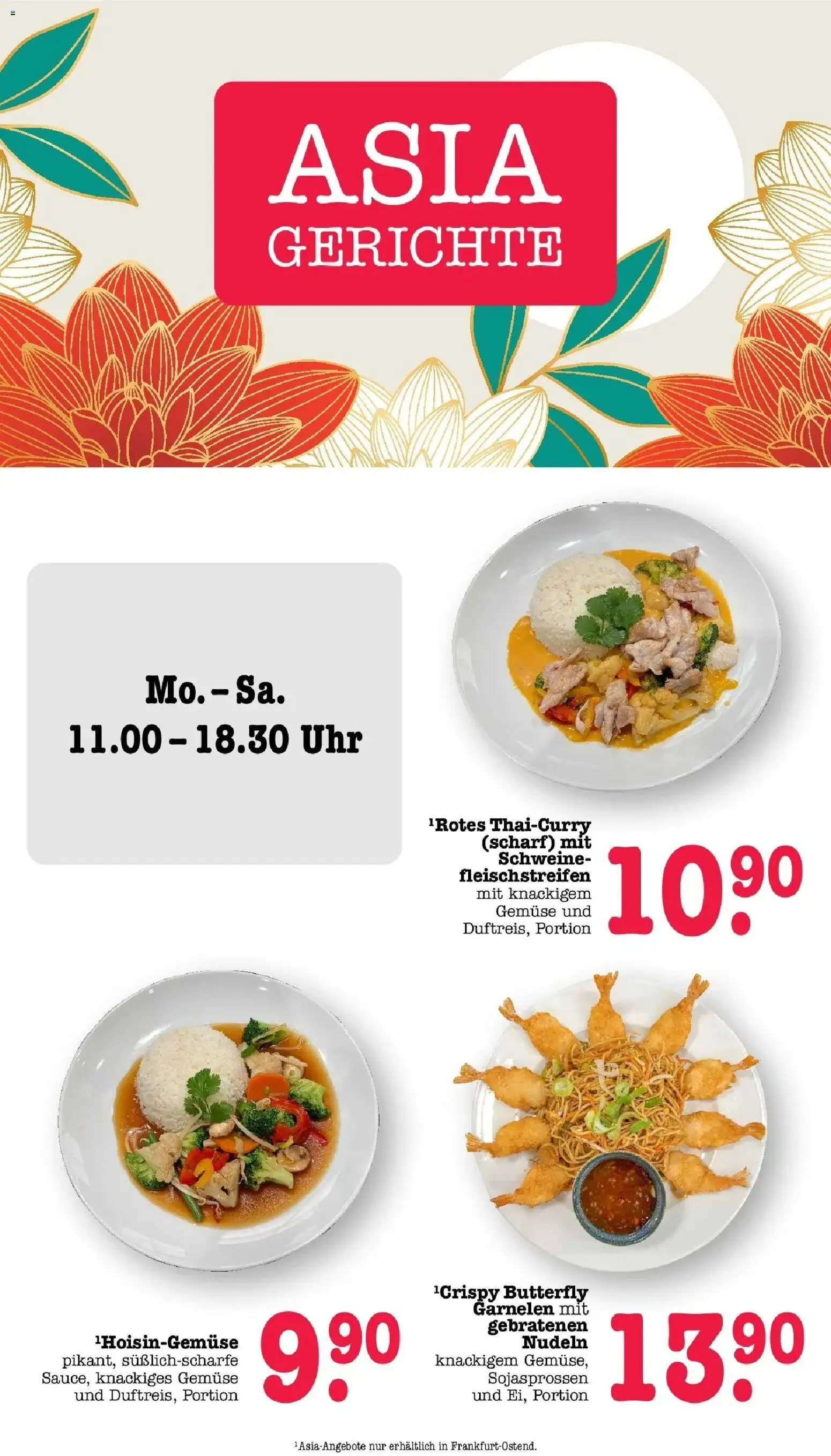 Edeka prospekt Offenbach	 – gültig ab 05.04.2026 | Seite: 18 | Produkte: Garnelen, Gemüse, Nudeln, Uhr