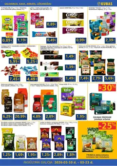 Kubas leidinys galioja nuo 10.03.2026 | Puslapis: 8 | Prekių: Kava, Šokoladas, Guminukai, Saldainiai