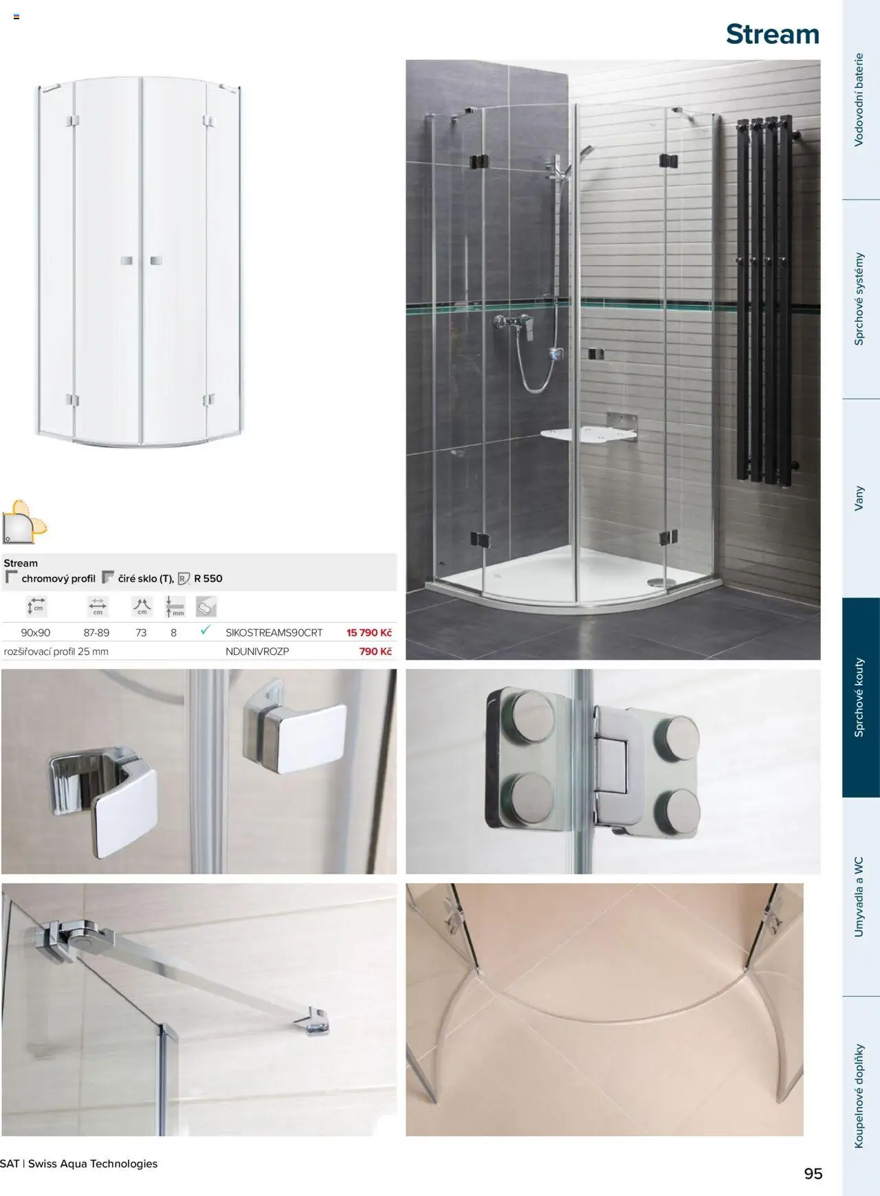 Siko koupelny katalog SAT od 26.05.2025 | Strana: 95 | Produkty: Wc, Baterie
