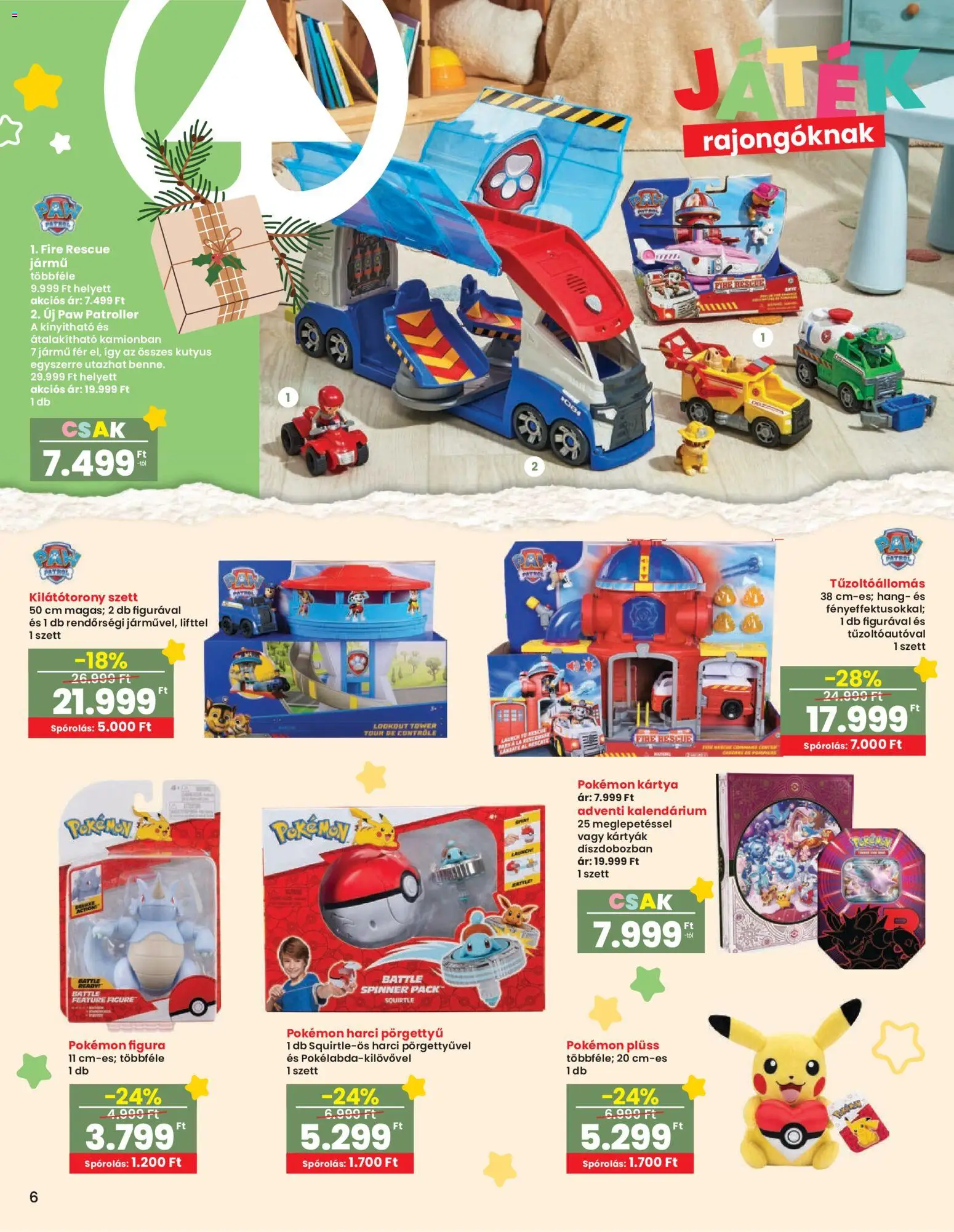 Interspar akciós ujság - amely érvényes a következő dátumtól: 13.11.2025 | Oldal: 7 | Termékek: Játék, Plüss