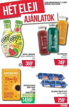 COOP akciós ujság - amely érvényes a következő dátumtól: 07.08.2025 | Oldal: 6