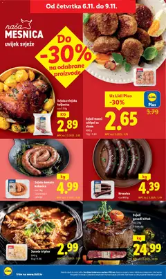 Katalog Lidl - Pregled kataloga iz trgovine Lidl, vrijedi od 03.11.2025 | Stranica: 72 | Proizvodi: Kobasica