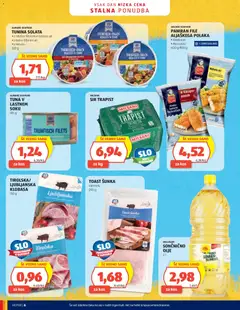 Hofer katalog akcije – veljaven od 25.03.2026 | Stran: 6 | Izdelki: Tuna, Narezek, Sir, Olje