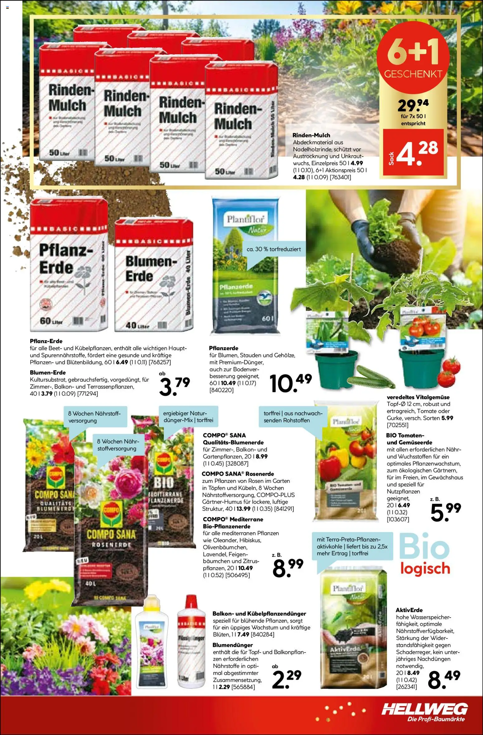 HELLWEG Flugblatt gültig ab 23.04.2026 | Seite: 17 | Produkte: Tomaten