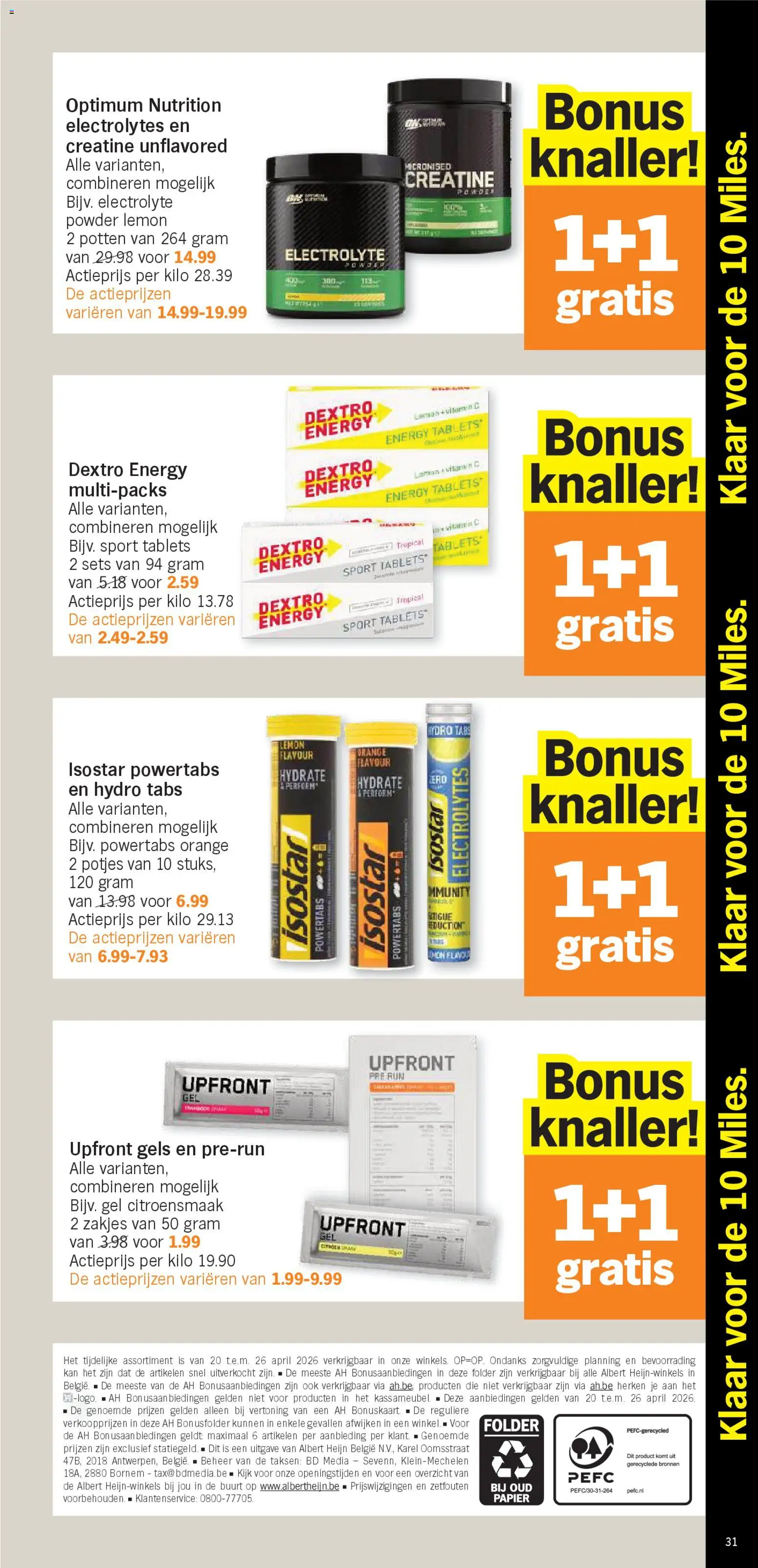 {H1} | Pagina: 31 | Producten: Papier, Gels, Gel, Kan