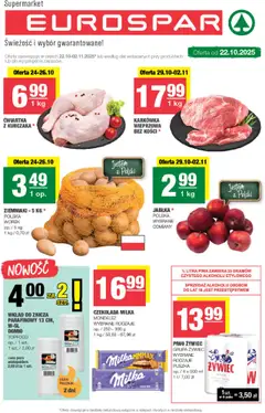 Pogląd oferty "Spar Gazetka - Eurospar" - ważna od 22.10.2025