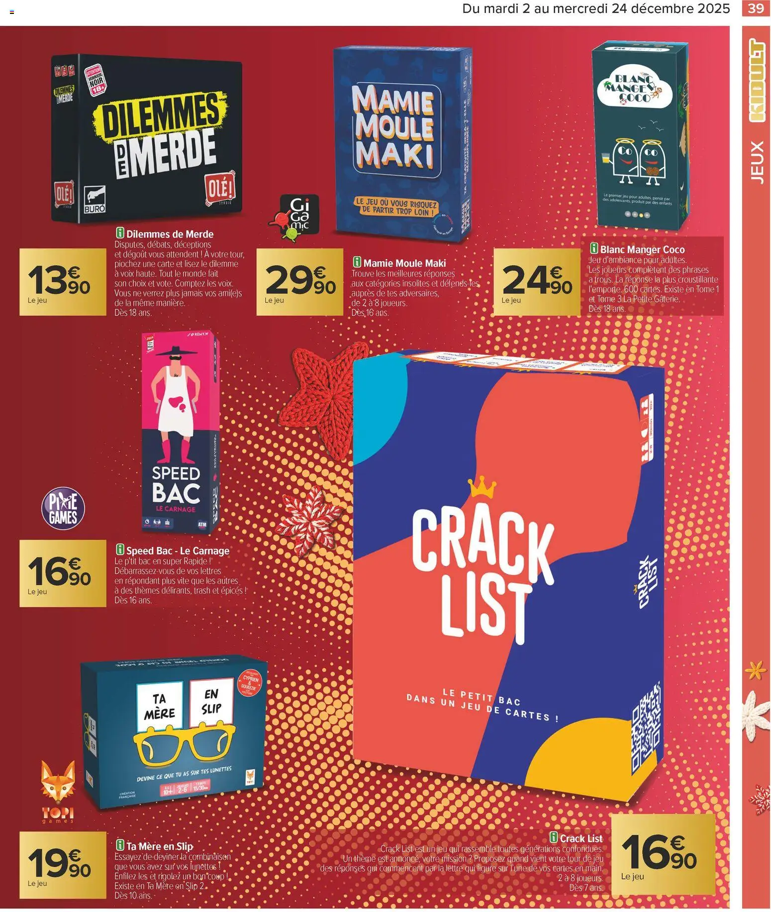 {H1} | Page: 41 | Produits: Combinaison, Jeux, Lunettes