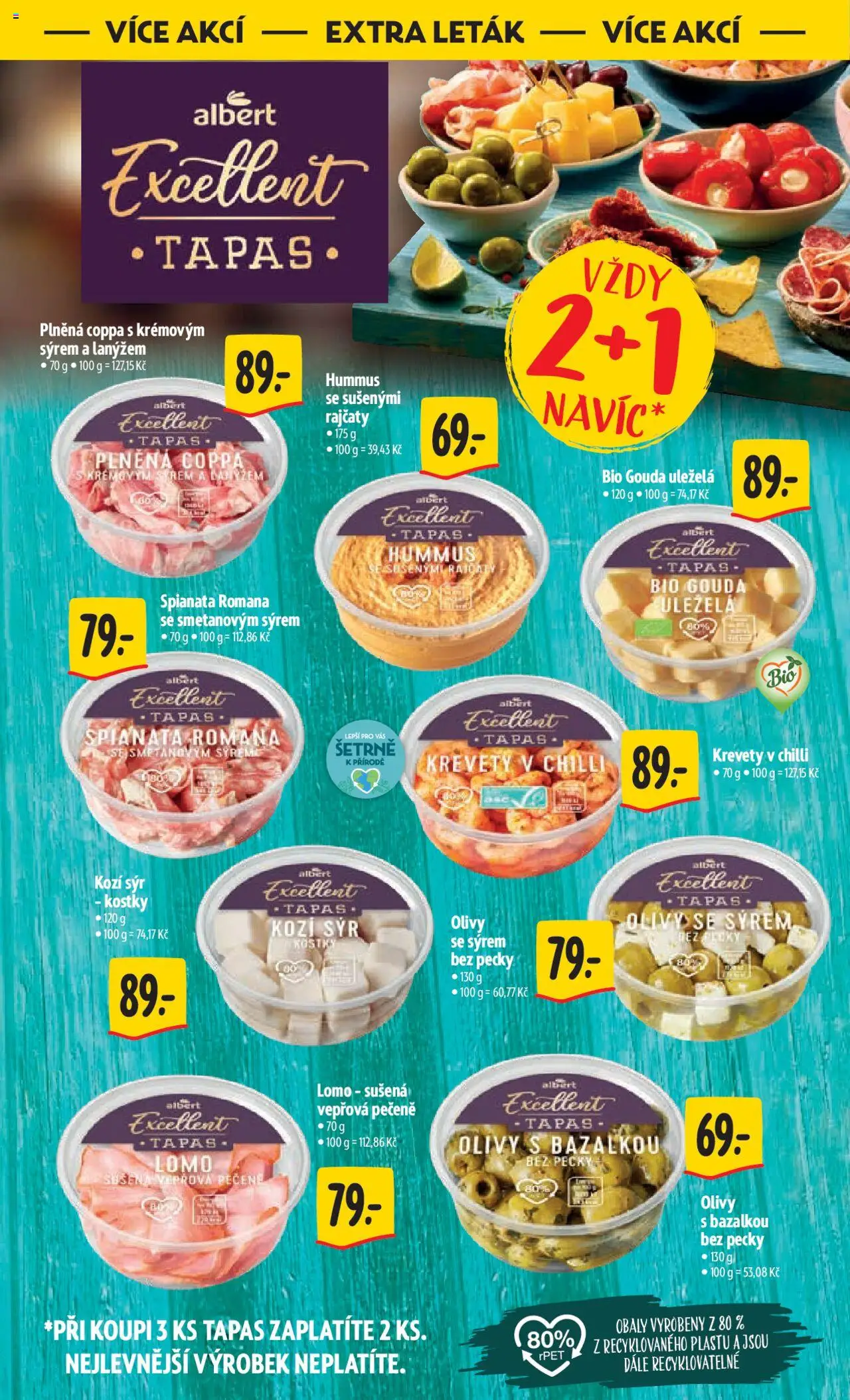 Albert leták - Hypermarket od 01.10.2025 | Strana: 49 | Produkty: Gouda, Vepřová pečeně, Olivy, Krevety