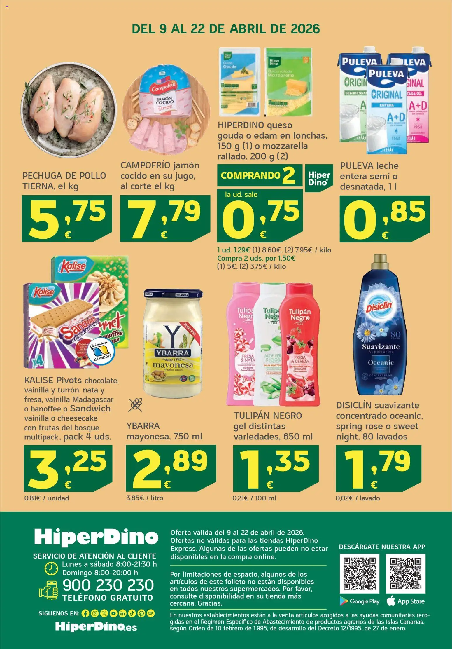 HiperDino folleto │ válido desde el 09.04.2026 | Página: 36
