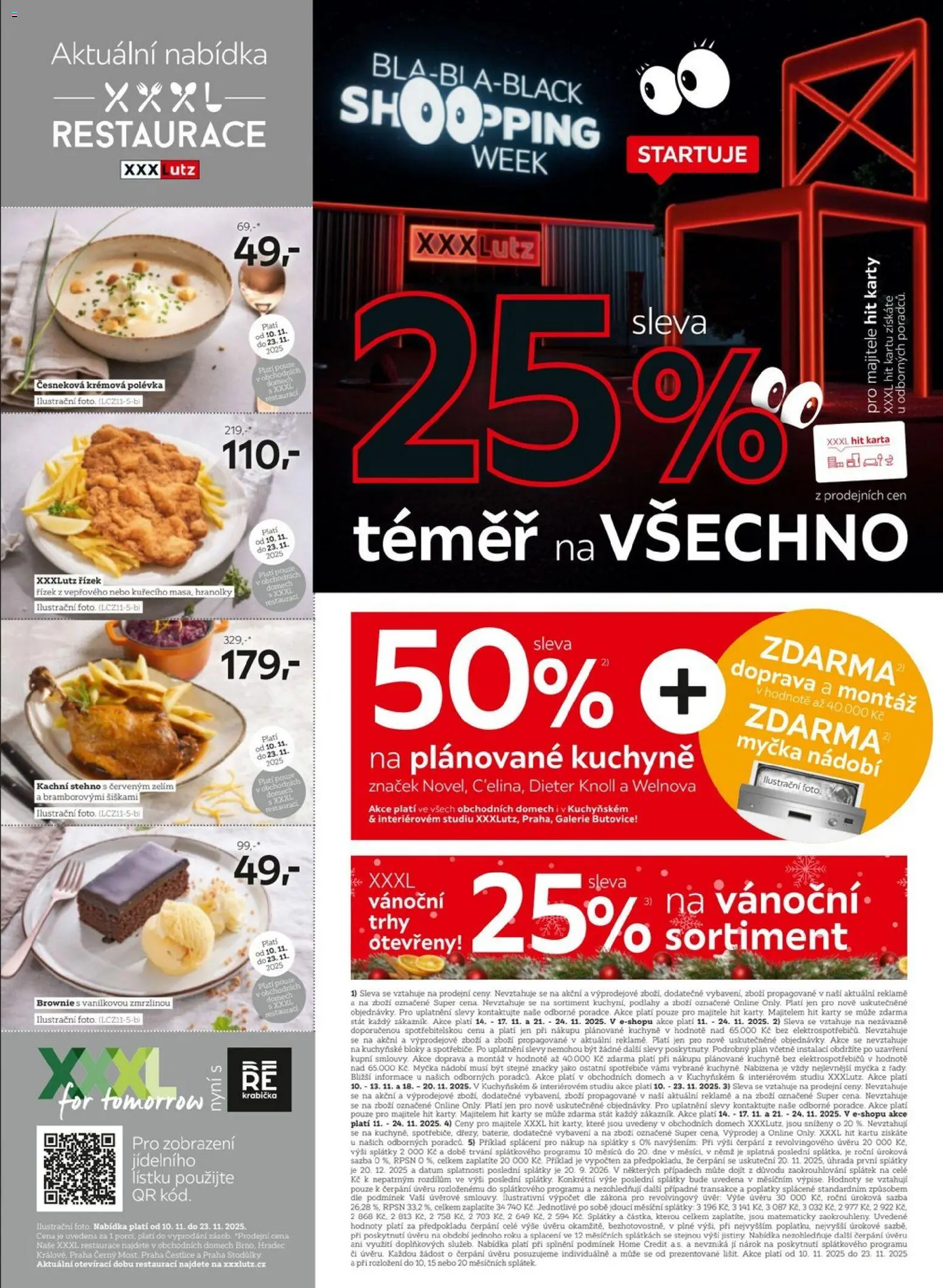 XXXLutz Black Friday od 10.11.2025 | Strana: 2 | Produkty: Nádobí, Krabička, Myčka, Karty