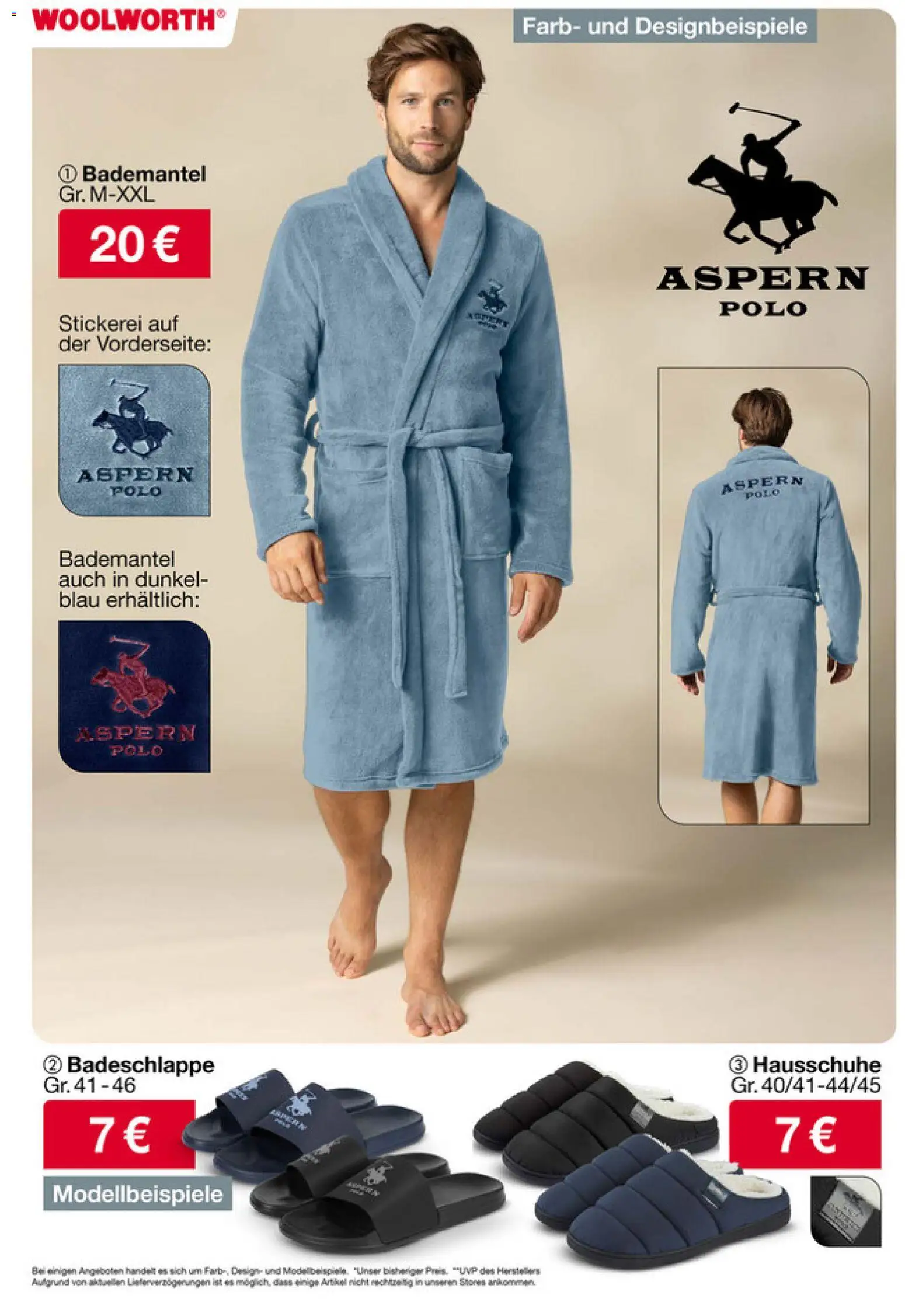 Woolworth Unser neuer Prospekt  – gültig ab 31.10.2025 | Seite: 21 | Produkte: Bademantel, Hausschuhe