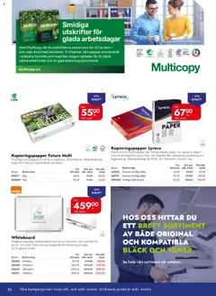 Lyreco - erbjudanden - Förhandsvisning av reklamblad från butik Lyreco aktuell från 30.09.2025 | Sida: 26 | Produkter: Papper, Kopieringspapper, Körsbär