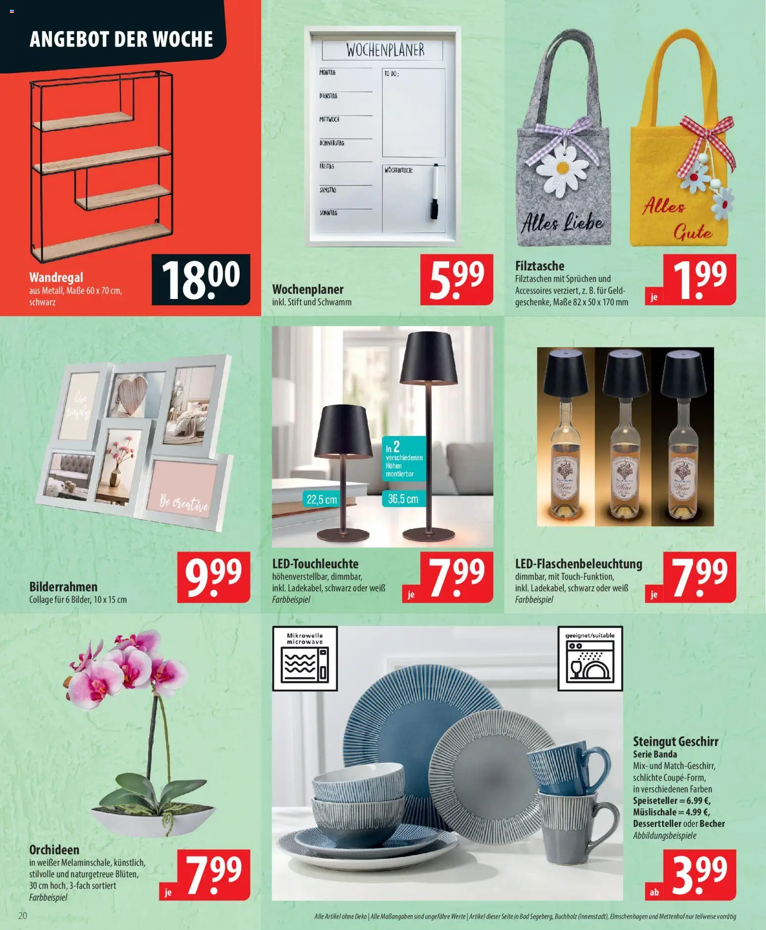 Famila Prospekt 	 – gültig ab 16.03.2026 | Seite: 20