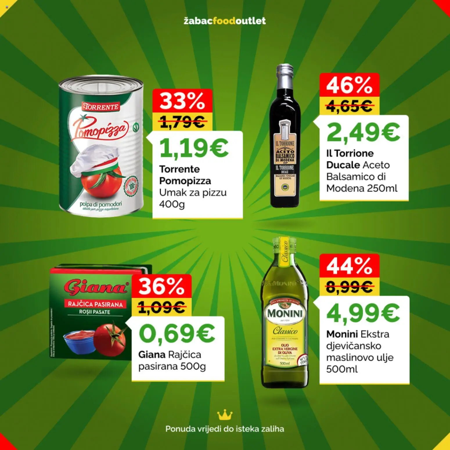Žabac katalog | vrijedi od 02.03.2026 | Stranica: 6 | Proizvodi: Ulje, Maslinovo ulje, Umak, Balsamico