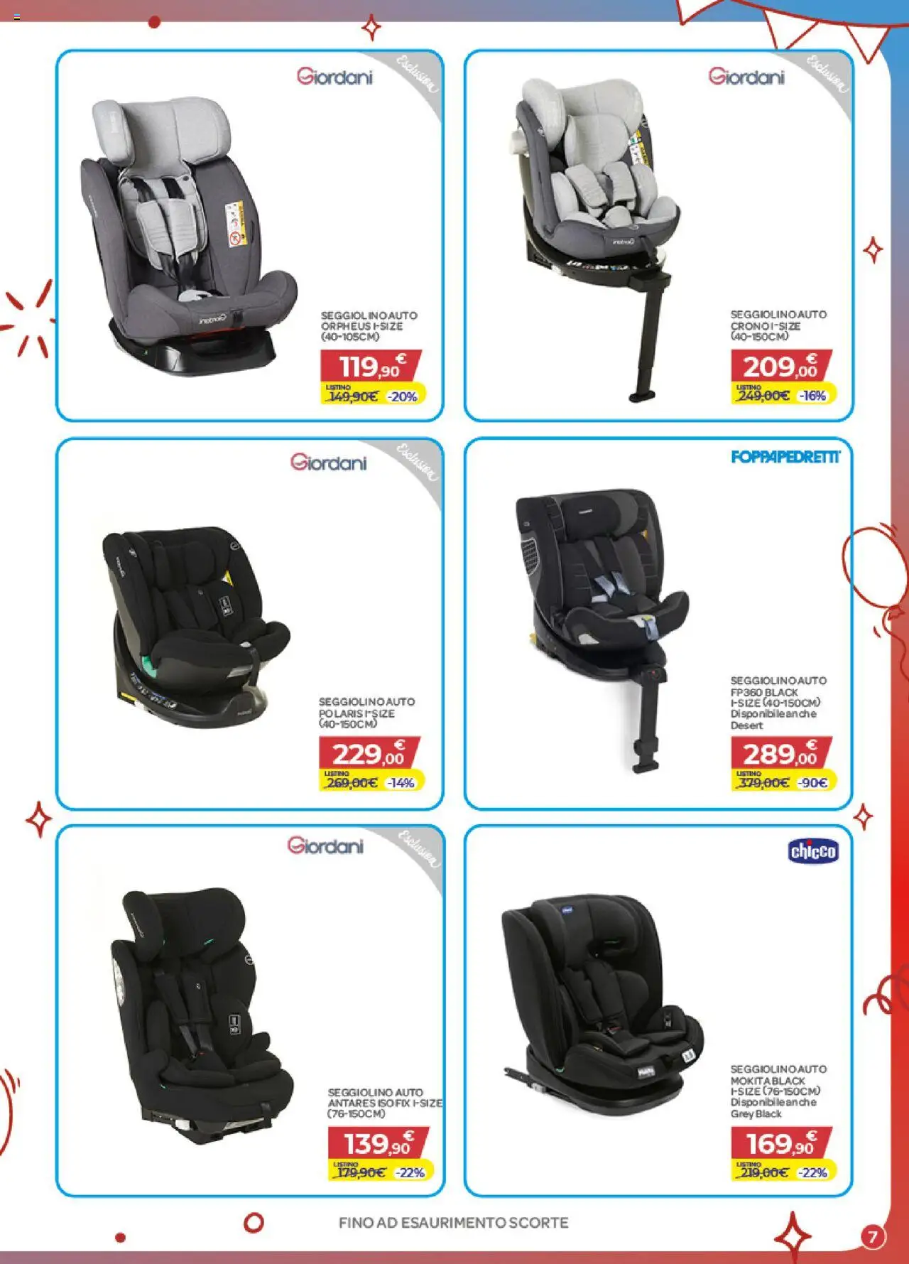 Volantino Bimbo store del 02.10.2025 | Pagina: 7 | Prodotti: Seggiolino