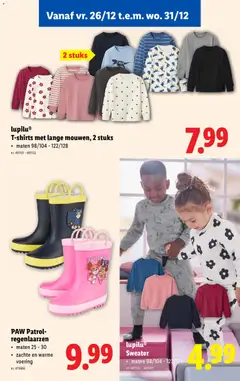 lupilu® Sweater, Sweater, maten 98/104 - 122/128 - Voorbeeld van een folder van Lidl, geldig van 22.12.2025 | Pagina: 50