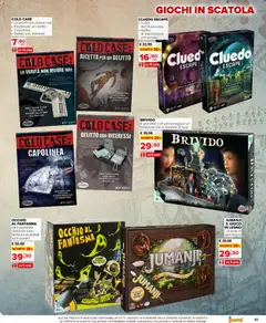 Anteprima del volantino Iperal Giocattolo catalogo valido a partire dal 29.10.2025 | Pagina: 41 | Prodotti: Gioco, Scatola