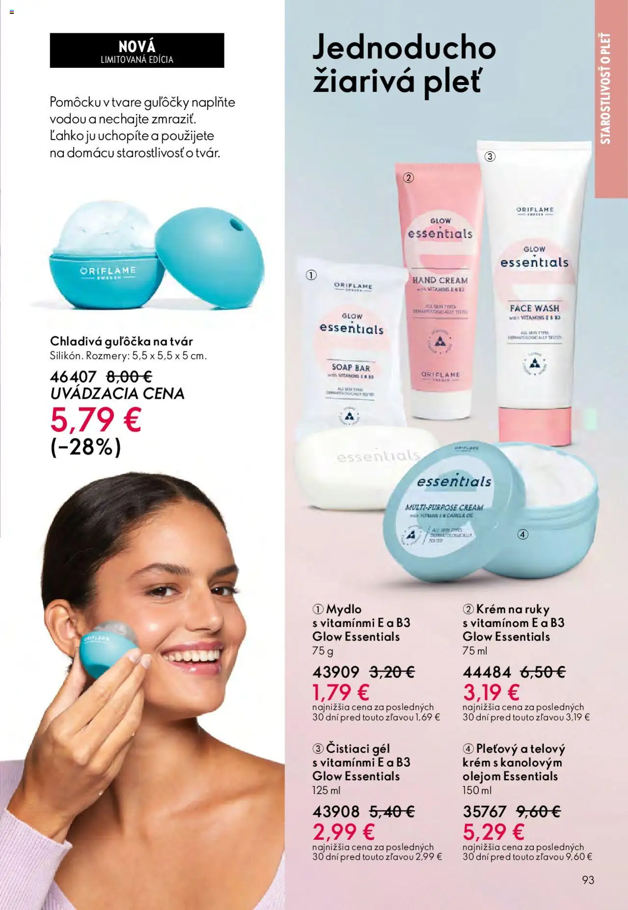 Nové Oriflame akcie – leták je platný od 22.10.2025 | Strana: 93 | Produkty: Krém na ruky, Mydlo, Krém