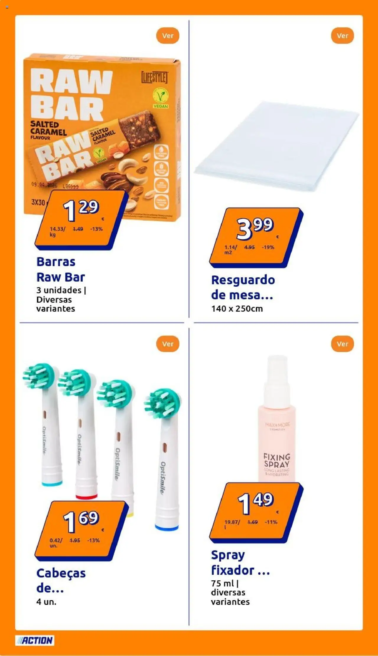 Action - Action PT week 32 2025 │ válido de 06.08.2025 | Página: 28 | Produtos: Mesa, Fixador