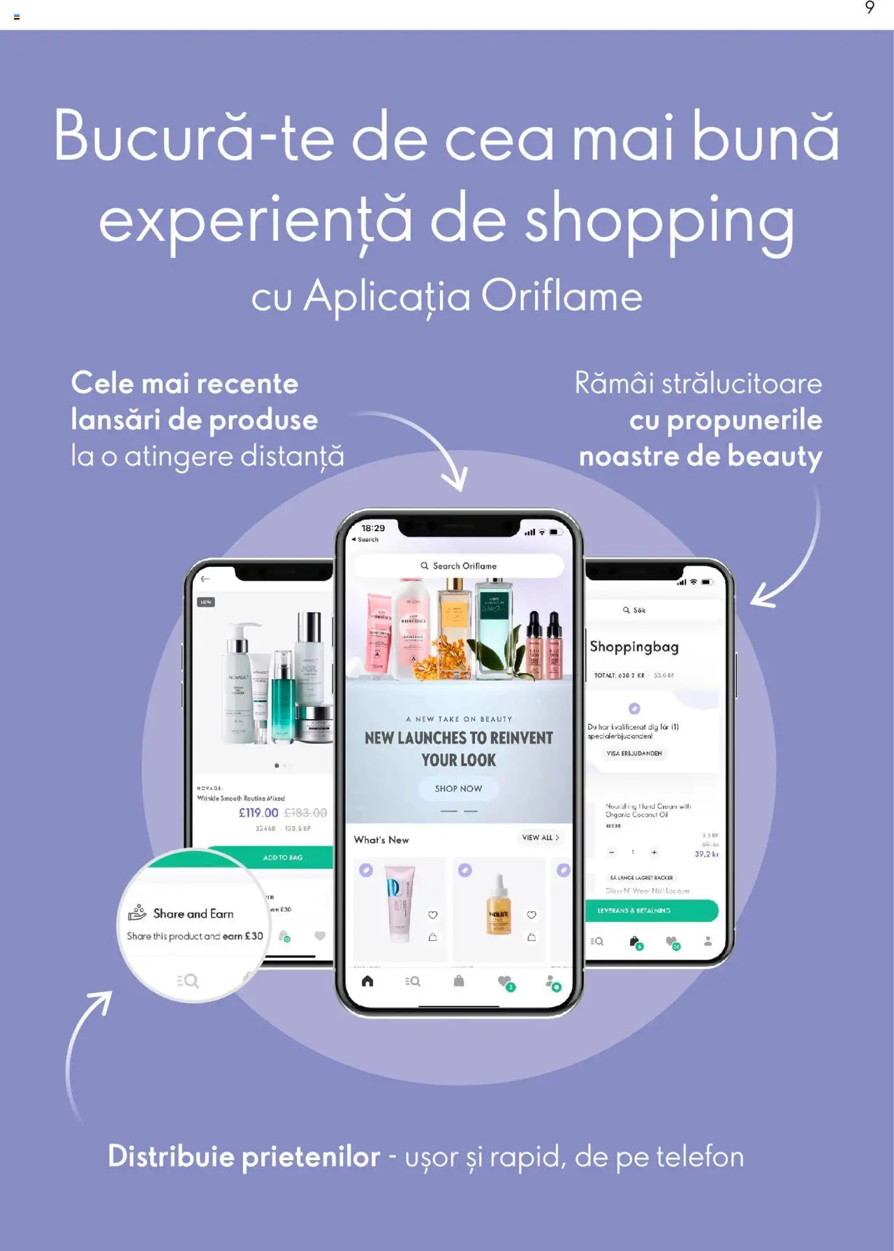 Oriflame catalog - Oportunitatea de Client VIP – valabil de la 09.07.2024 | Pagină: 9 | Produse: Telefon
