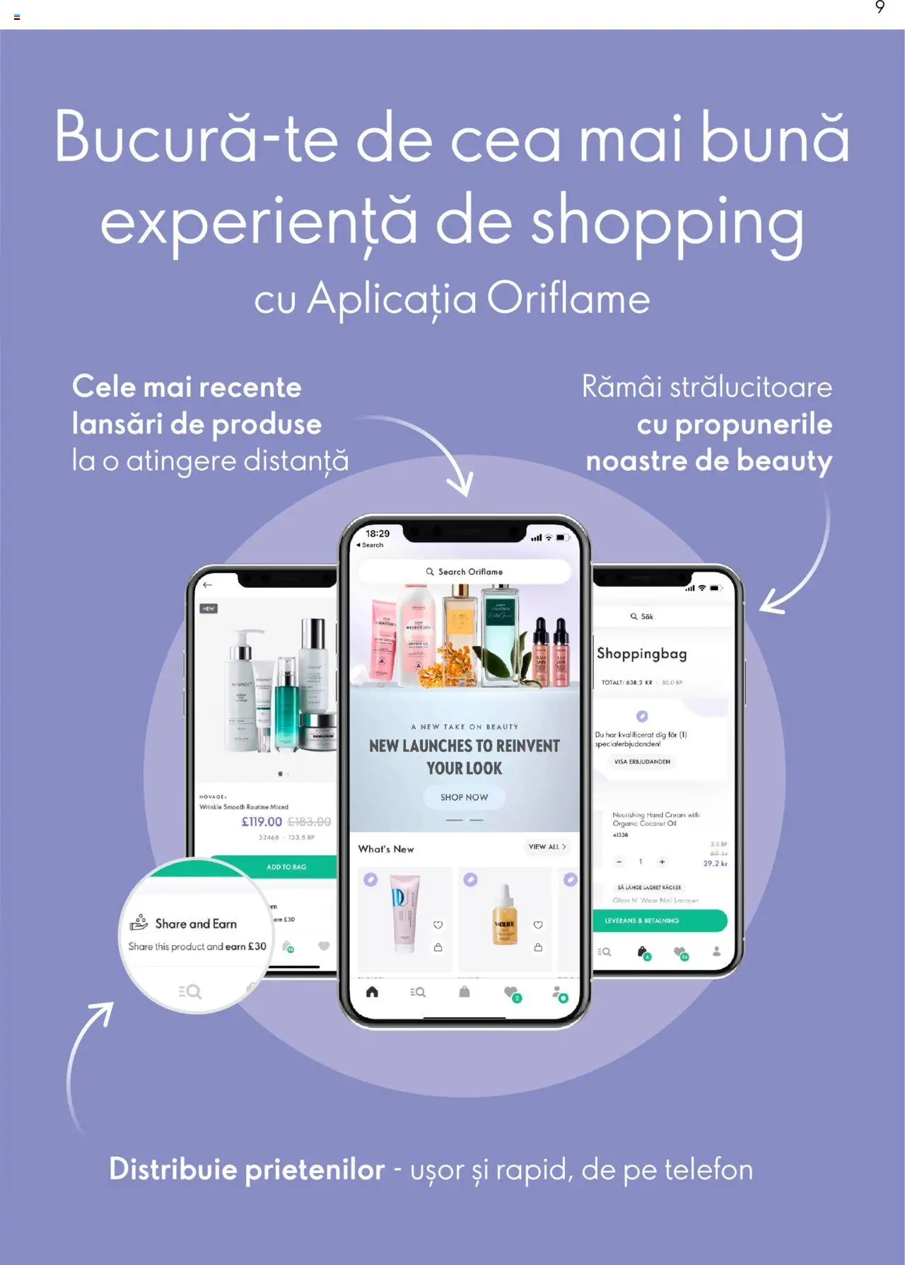 Noul catalog Oriflame – valabil de la 09.07.2024 | Pagină: 9 | Produse: Telefon