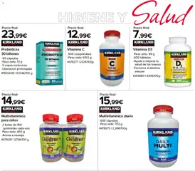 Vista previa Costco catálogo válido desde el 23.03.2026 | Página: 4 | Productos: Βάση λουλουδιών, Peso