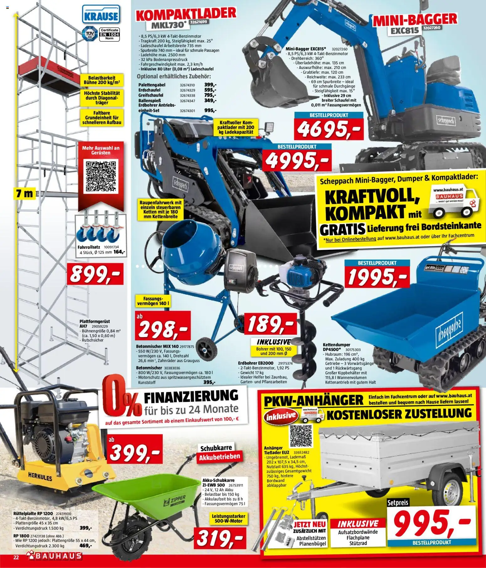 Bauhaus Prospekt aktuell gültig ab 01.04.2026 | Seite: 22