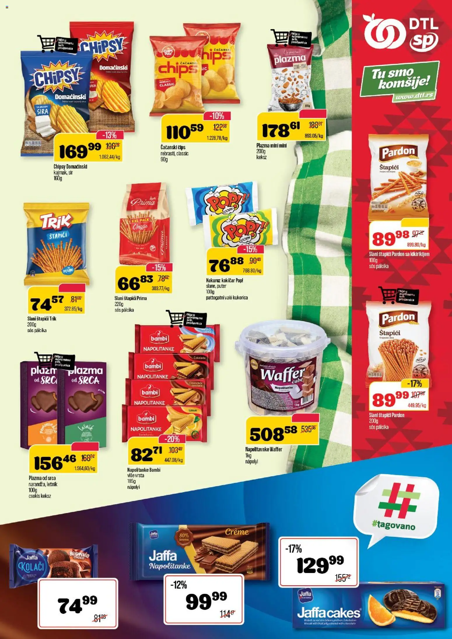 Senta Promet katalog - važi od 22.10.2025 | Strana: 11 | Proizvode: Plazma, Lešnik, Brownie, Sir